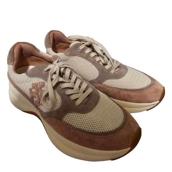 SOLD!! TORY BURCH Kick Trainer Fashion Sneaker - Size 10 1/2 - Picture 1 of 8